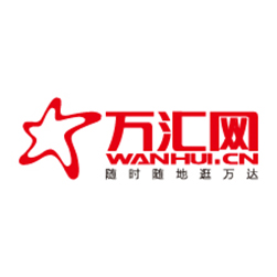 创意共和LOGO设计案例：万达集团旗下电商网站《万汇网》品牌LOGO设计、VI设计